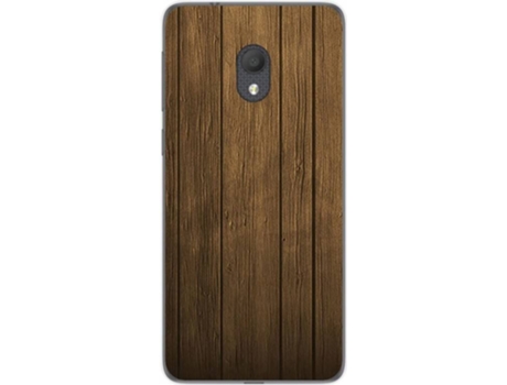 Carcasa Alcatel 1C (2019) TUMUNDOSMARTPHONE Madera Multicolor