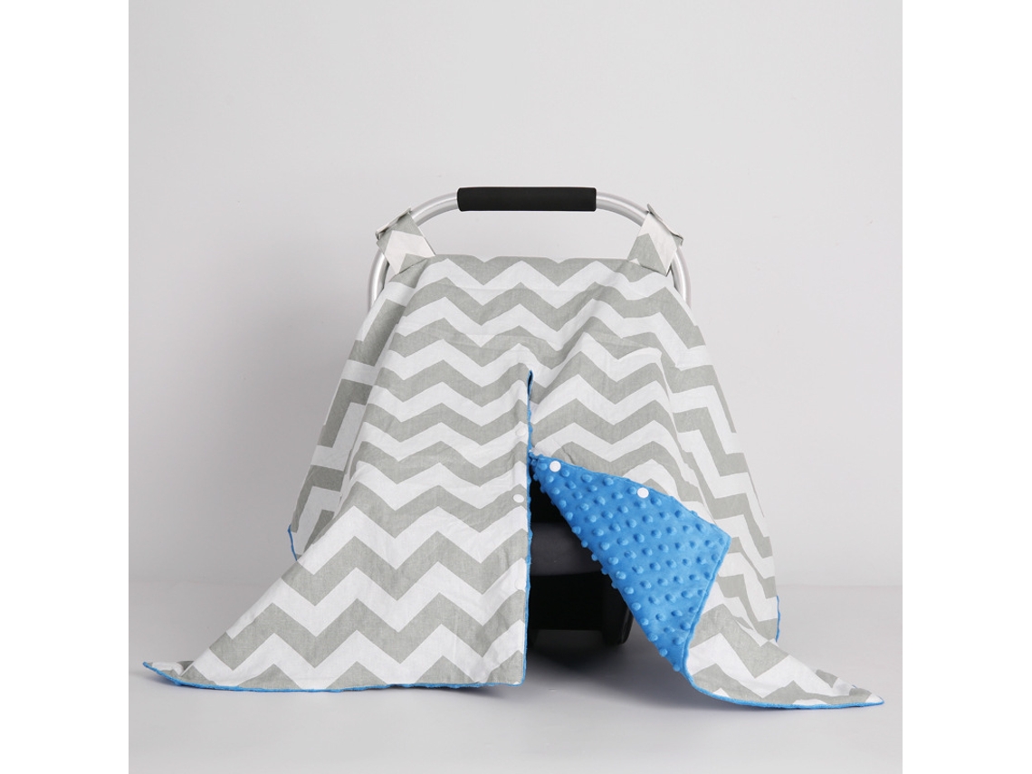 Funda para asiento de coche Eifson, funda de lactancia, manta para bebé, todo en uno, multiusos (carmesí)