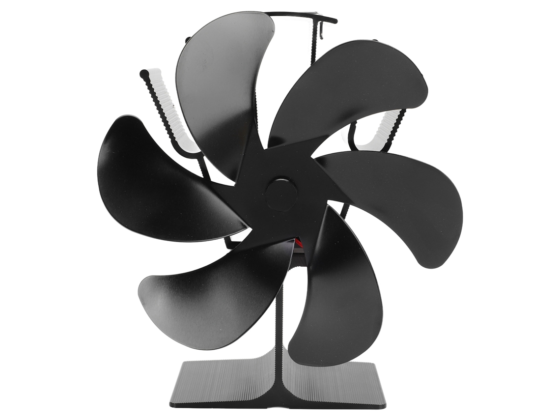Ventilador De Sobremesa Con 6 Aspas, Arranque Automático, Resistente A Altas Temperaturas, Lt385 4 Negro 165 Mm