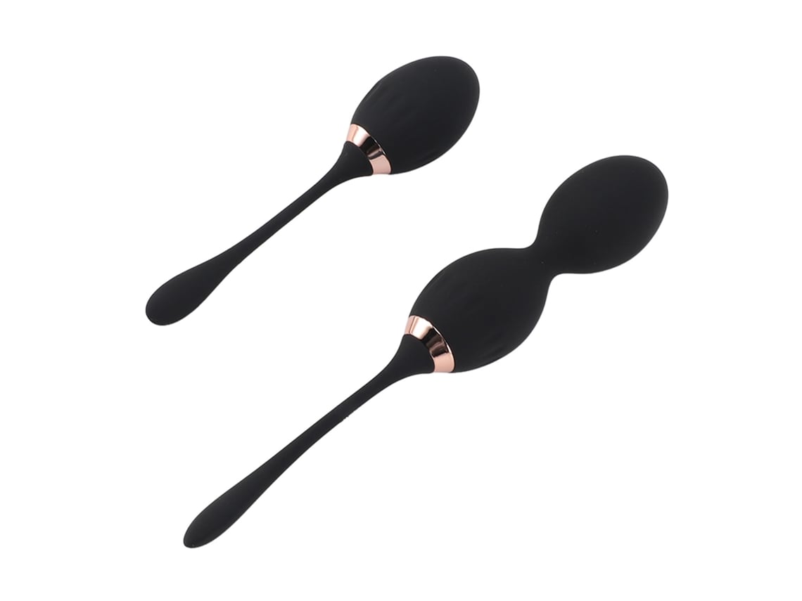 2 Bolas De Exercício Para Músculos Do Assoalho Pélvico Para Pós-parto Com Design Em Forma De Haltere De Silicone Seguro