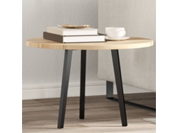 Tablero De Mesa | Superficie De Mesa | Tablero De Escritorio Redondo Madera Maciza De Acacia Ø60x2 Cm Wsd54582