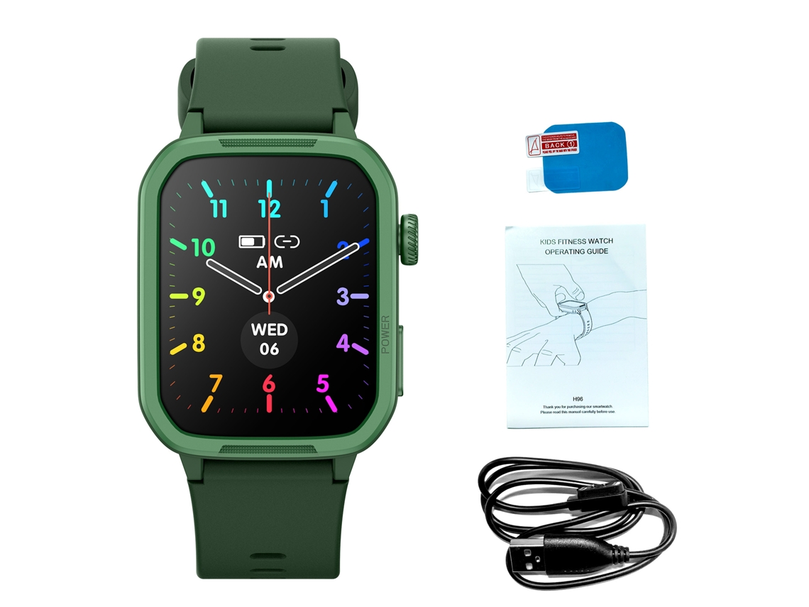 Reloj Inteligente Para Niños Con Triple Protección, Pantalla Táctil Completa Hd De 1.54 Pulgadas