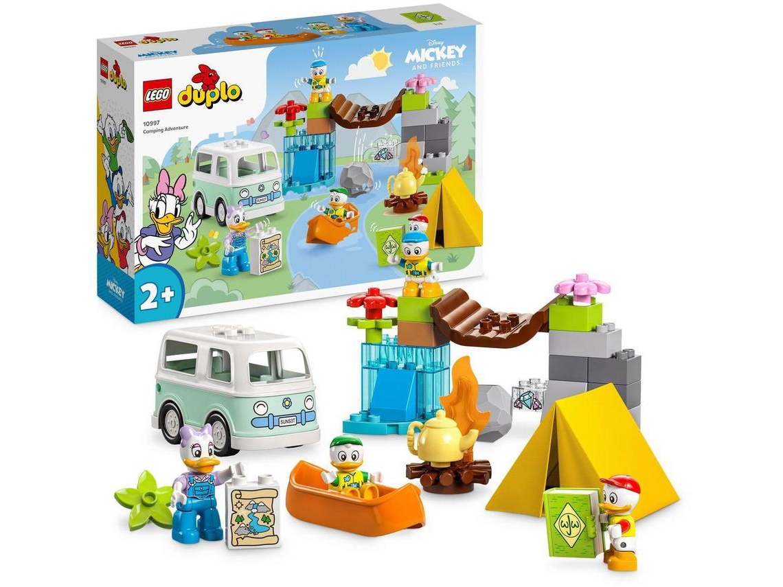 Lego® Duplo® | Disney aventura de camping – set de juguete de construcción lleno de actividades creativas