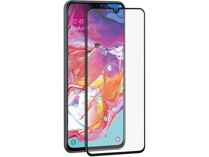 Protector de Pantalla Samsung Galaxy A70 MUVIT MUTPG0476 Negro