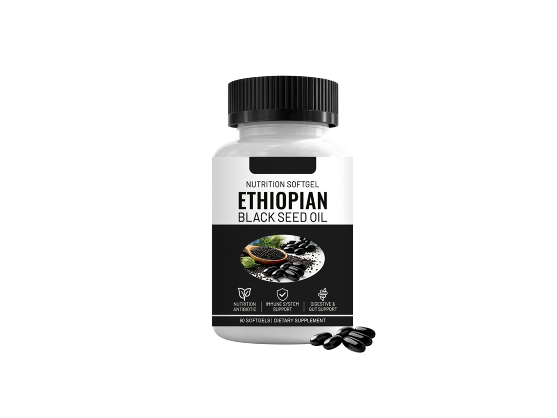 Cápsulas de aceite de semilla negra Amz Daily Nutrition