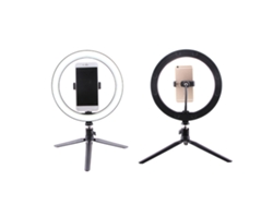 2026-anillo De Luz Led 260mm Para Selfie Y Fotografía, Regulable Con Trípode, Luz De Relleno Usb Para Stream En Vivo Y Maquillaje