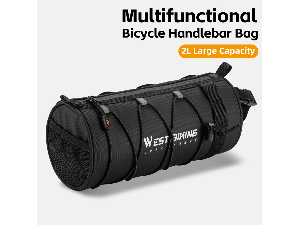 Vlrla-bolsa De Bicicleta Práctica Multifuncional De Gran Capacidad Resistente Al Desgaste Y Caídas