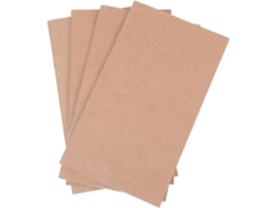 Cuaderno De Viaje Recargable De 4 Piezas | Con Hojas Rayadas Y En Blanco