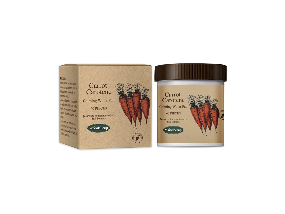Comprimidos calmantes de caroteno