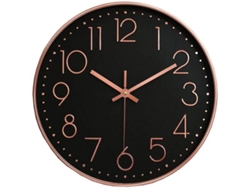 2026-reloj De Pared Silencioso 12 Pulgadas Grande No Ticking Para Cocina Sala Dormitorio Moderno Oro Rosa