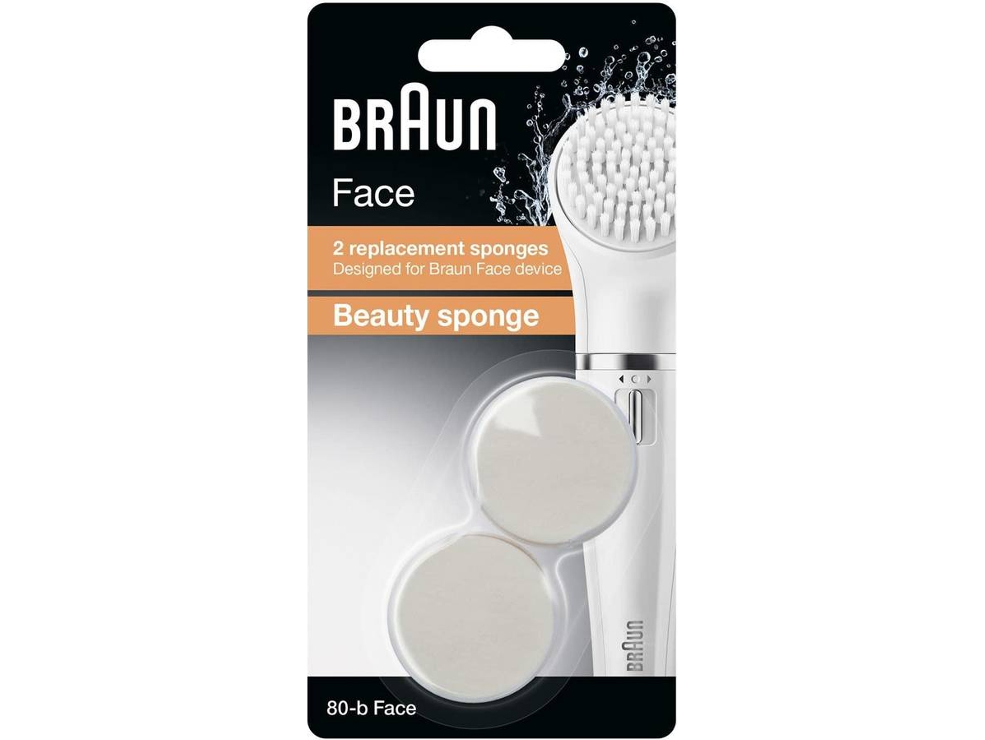Recambio para Cepillo de Limpieza Facial BRAUN 80-b Face ...
