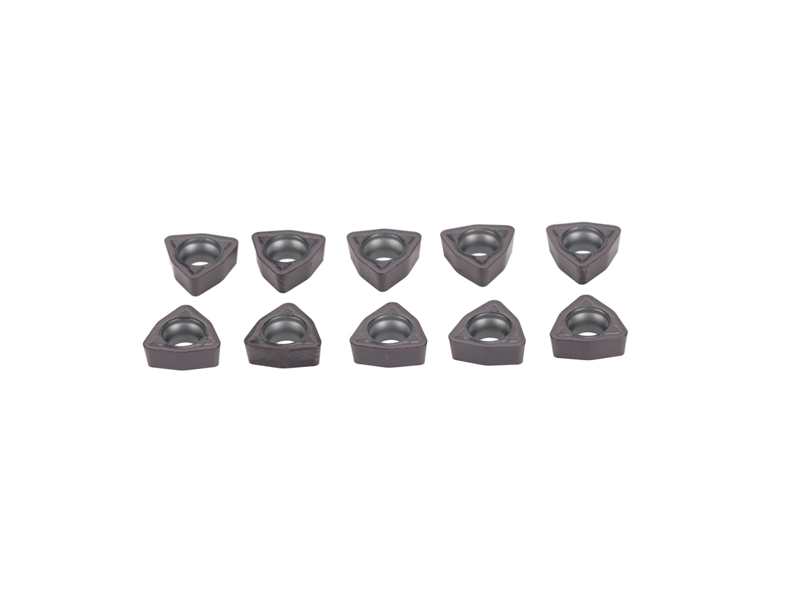 2026velora-10 Piezas Inserts De Carburo Para Fresado Cnc Tornio Herramienta Indexable Wcmx030208fn
