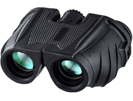 Prismáticos ENKERS Telescopio de senderismo al aire libre impermeable para niños 2.5X Mini para -Negro