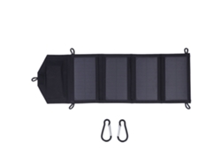 Cargador solar plegable Primerox de 10 W para coches y motocicletas.