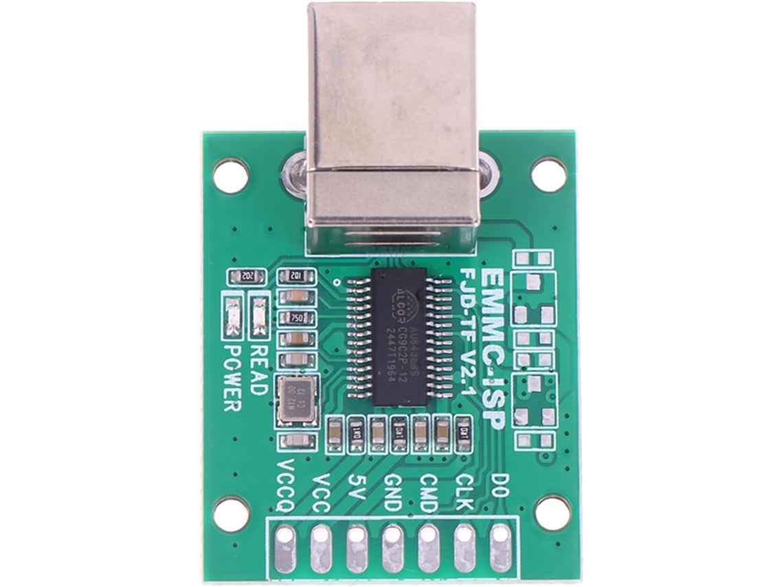 Herramienta De Programación Emmc Isp De 3 Cables Usb-b Con Parpadeo Rápido Para Reparación De Dispositivos Móviles Y