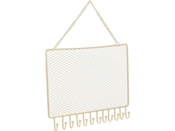 Organizador Pared Colgante Pendientes Collares Estante Rectangular Rejilla Joyería Ideal Hogar Galería