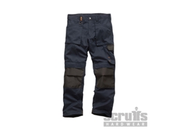 SCRUFFS T54833 Pantalón Worker, color azul