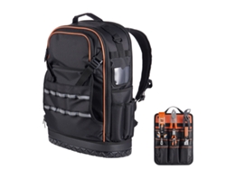 Mochila para herramientas Succebuy, 365 x 195 x 470 mm, con 65 compartimentos, color negro