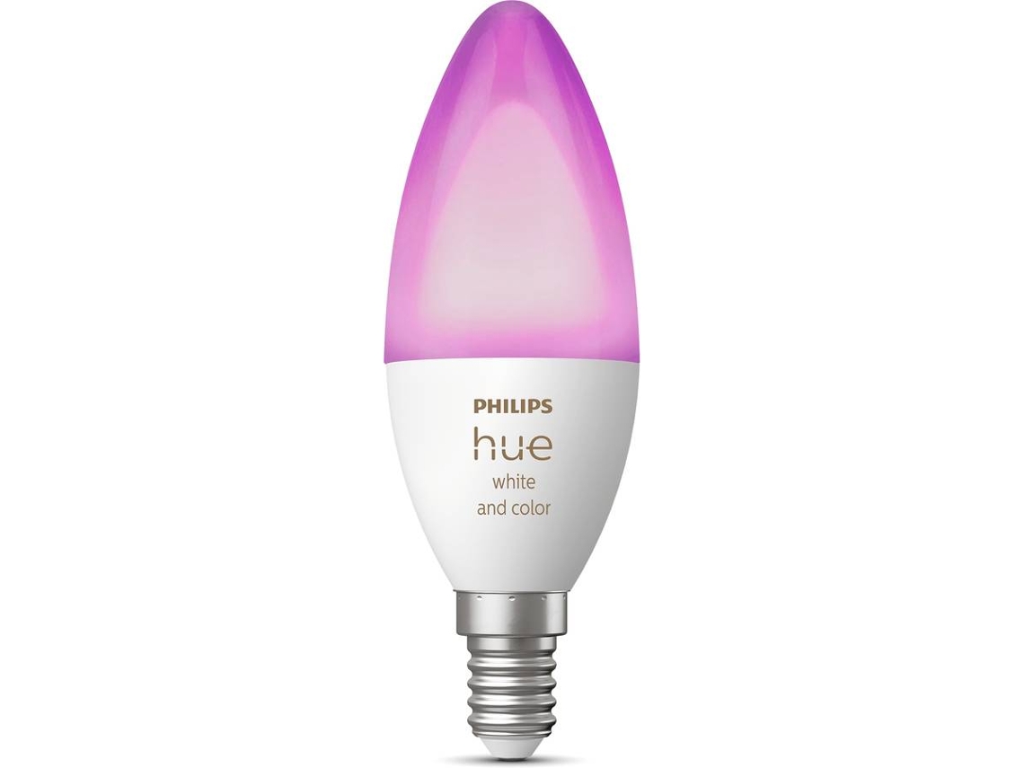 Philips Ambiente White y Color Hue Vela – Bombilla Inteligente E14 PHILIPS