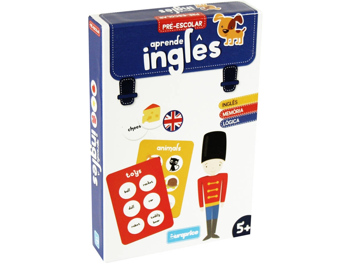Juego Educativo EUROPRICE Pré-Escolar Aprende Inglés (Edad Minima: 3 años)
