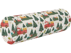 Almohada Frodotgv Cilíndrica Redonda Espuma Viscoelástica Anchobrsoporte Soporte Duradero.brfácil Fáciles