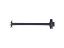 Cabo Extensor Pcie 3.0 1x Para 1x Flexível 180 Graus Riser Extender 8gbps 20cm Alto Desempenho
