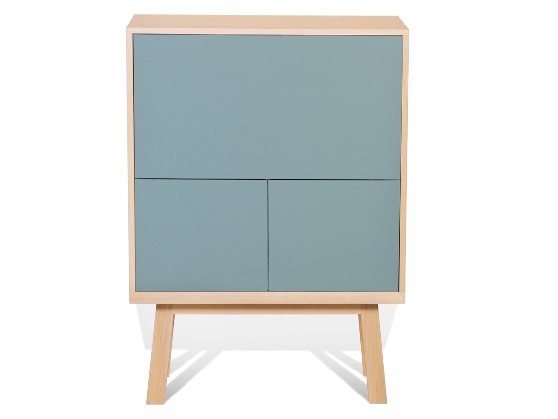 Escritorio MON PETIT MEUBLE FRANÇAIS de Madera Con Almacenamiento 90 cm de Ancho
