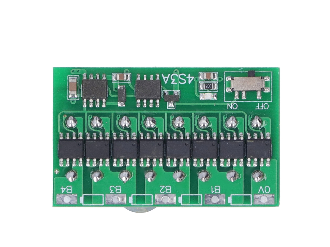 Ecualizador Activo Batería 4s 3a Litio Placa De Equilibrio Ternaria Hierro De Precisión