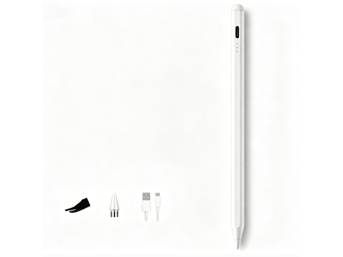 Lápiz Táctil Magnético Para Ipad Con Diseño Premium Y Punta Antirrayas Para Pantalla Táctil