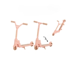 Patinete de dedo plegable rosa, juego de 2 unidades YUYSAN