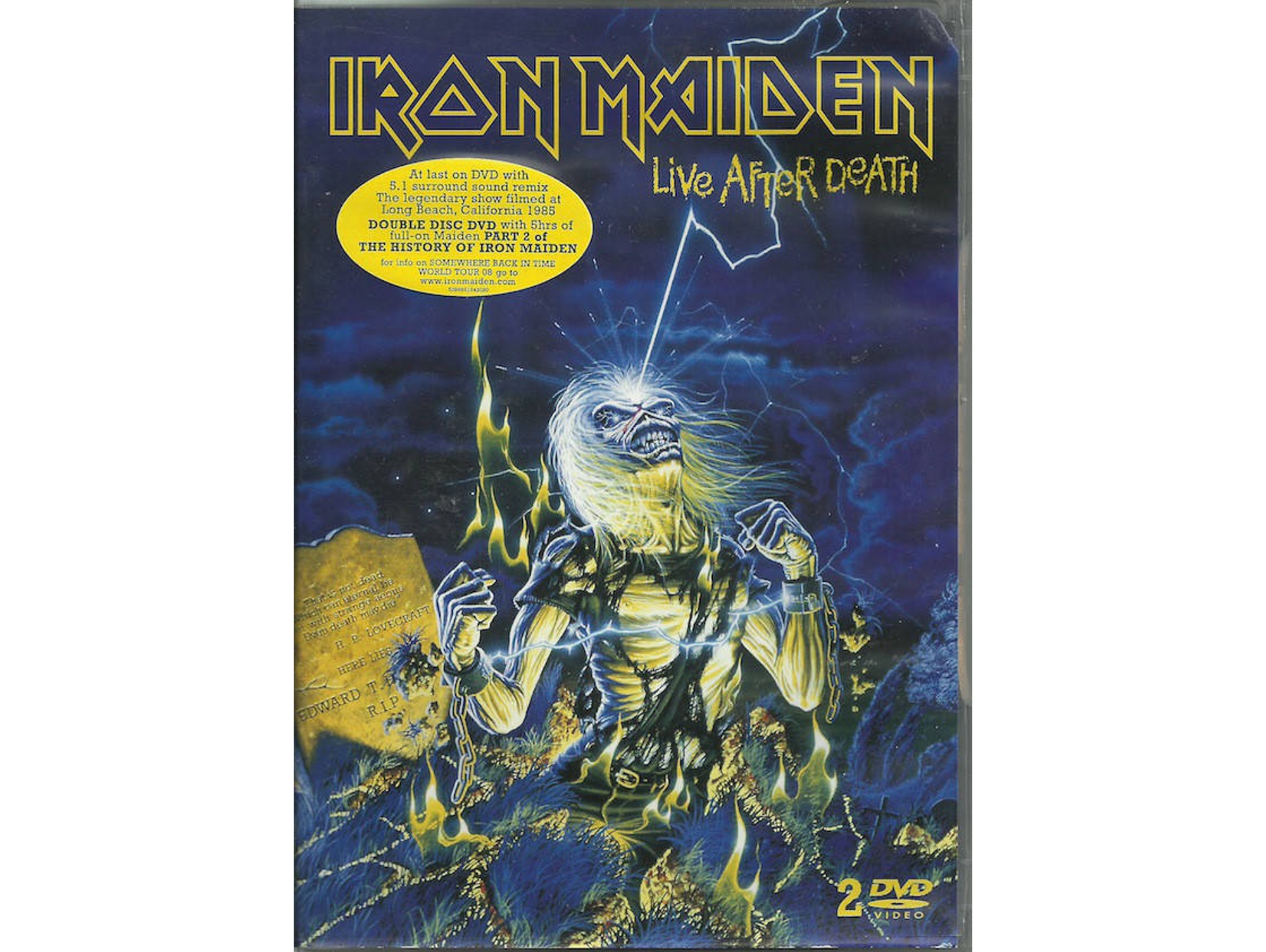 DVD Iron Maiden - Live After Death