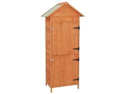 Baúl de Almacenamiento VIDAXL Armario de Almacenamiento Marrón 42,5x64x190 cm