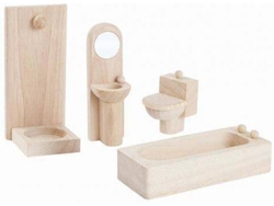 Casa de Muñecos PLAN TOYS Casa de Baño - Clássico