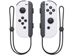 Joy-Con Set Izquierdo/Derecho Mando Nintendo Switch Compatible Blanco POWERGAMING