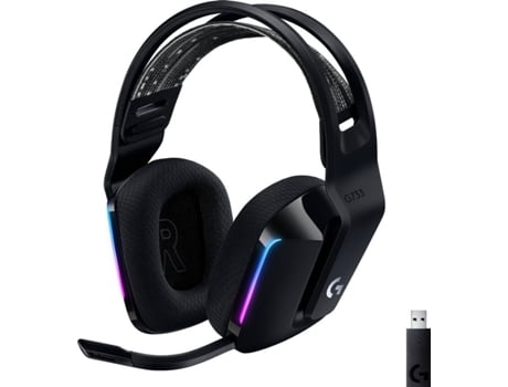 AUSCULTADORES GAMING LOGITECH G733 PRETO