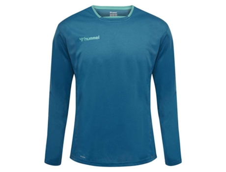Camiseta de Hombre para Fútbol HUMMEL Authentic Poly Azul (164 cm)