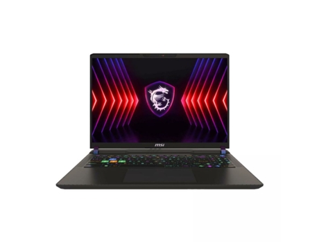 Laptop MSI Vector 16HX-275 (Negro - 1 TB SSD - 16 - Qwerty Español - 32 GB RAM - Intel Core i9 - Nvidia Geforce RTX 4070)