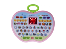 Ats-tableta Educativa Multifuncional Para Niños Con Pantalla Led, Tableta Infantil Para Niños Y Niñas, Juguete De Aprendizaje Temprano Rosa