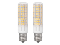 Rebe-2pcs Bombilla Led E17 Para Microondas 100leds 100‑240v Luz Cálida Para Horno Microondas Y Lámpara De Mesa