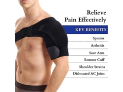 Soporte De Compresión Para Hombro Para Hombres Y Mujeres, Para Lesiones Del Manguito Rotador, Artritis Y Dolor De Brazo.