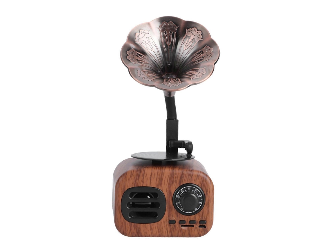 Altavoz Bluetooth retro creativo con enchufe y reproductor de música para PC, teléfono móvil y tableta Chennnls