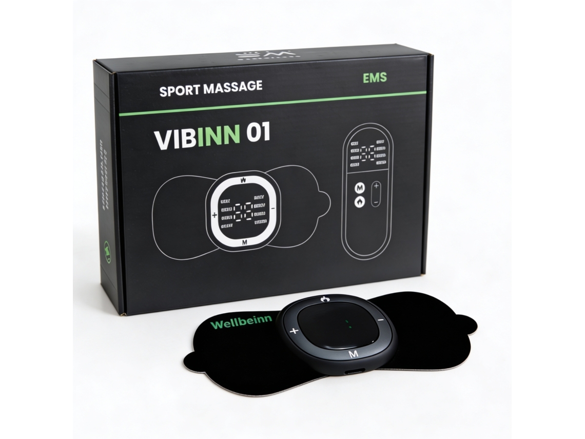 Vibinn 01 — Electroestimulador Muscular Ems Con Calor