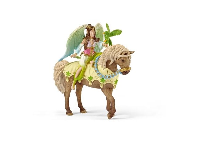 Figura SCHLEICH Surah en Ropa de Ceremonia con Caballo