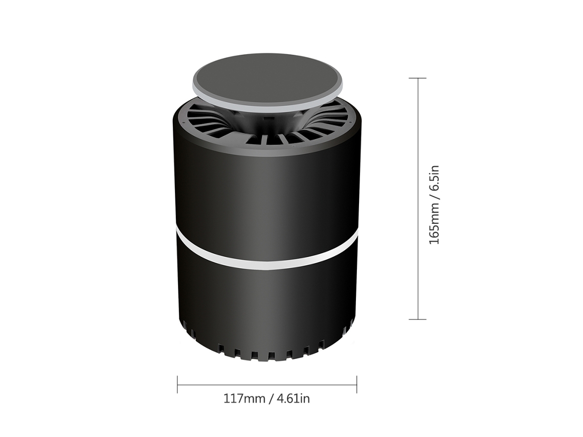 2026-lámpara Mosquito Killer Led Uv Con Ventilador Aspirador Insectorario Eléctrico Anti-mosquitos 5v Usb