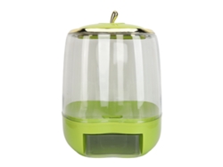 Caja hermética para almacenar arroz, 10 kg, color verde