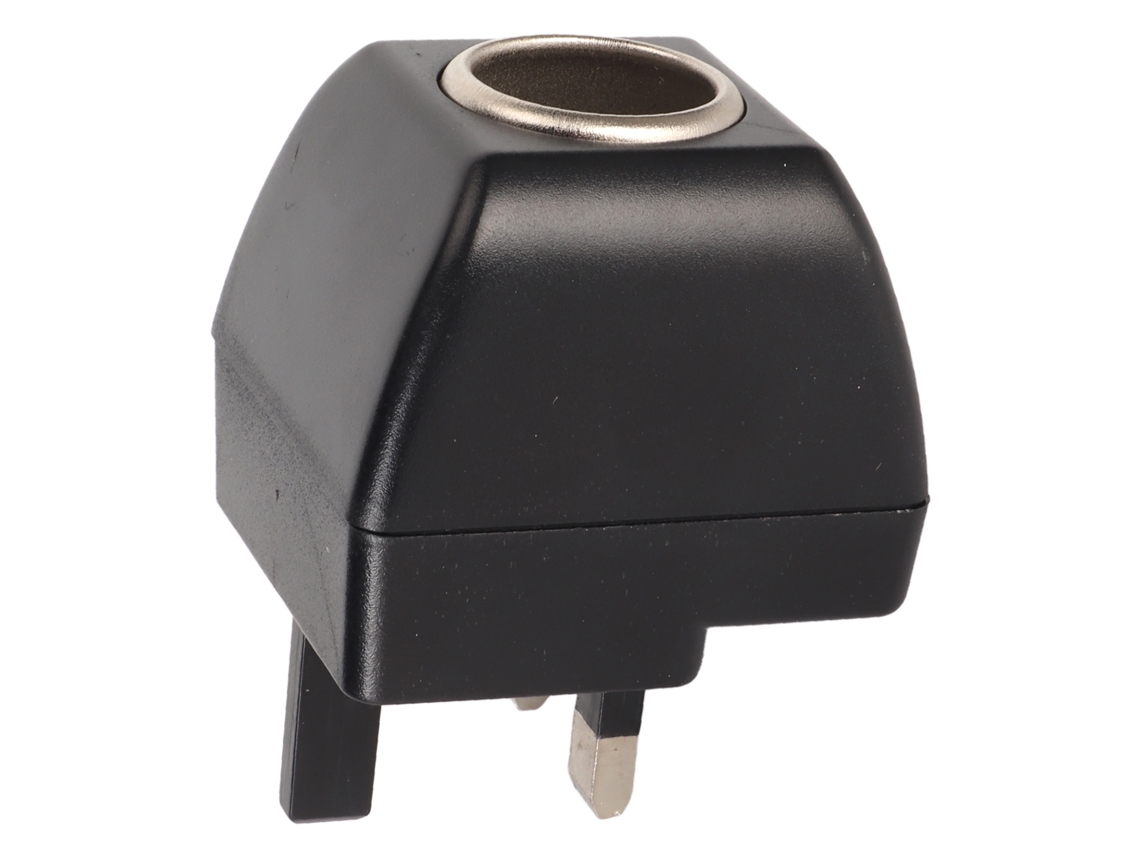 Adaptador De Corriente Ca 100-240v A Cc 12v 1.5a, Convertidor Para Encendedor De Cigarrillos De Coche Con Enchufe Británico.