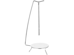 Soporte Para Brochetas De Acero Inoxidable De 36 Cm, Portátil Y Compacto, Para Colgar Barbacoas Y Kebabs.
