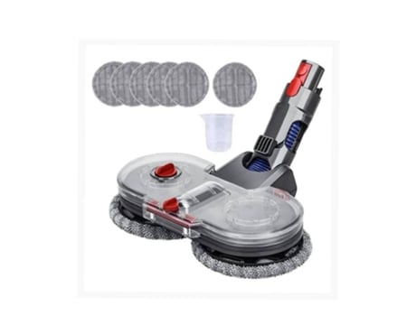 Cabeça de esfregão para aspirador de pó dyson v7 v8 v10 v11, com tanque de água