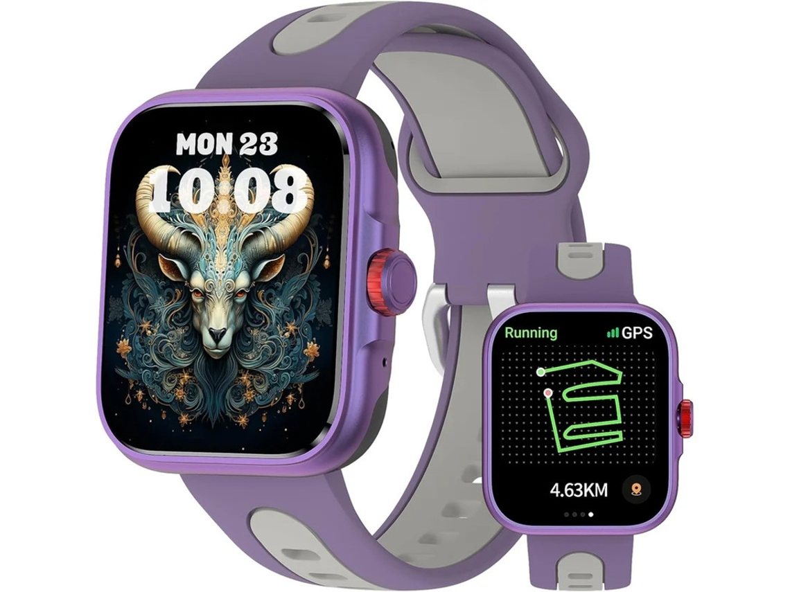 Reloj inteligente con rastreador de actividad física, Alexa integrada, GPS, pantalla AMOLED de 1,78 pulgadas, IP68, resistente al agua, con llamadas Bluetooth Yizhood