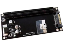 Placa adaptadora SFF 8654 8i a PCIe x16 para una fácil instalación e integración con diversos sistemas de expansión. SFUSHOS